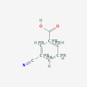 m-Cyanobenzoic acid-13C6