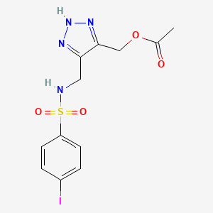molecular formula C12H13IN4O4S B12421418 Vim-2-IN-1 