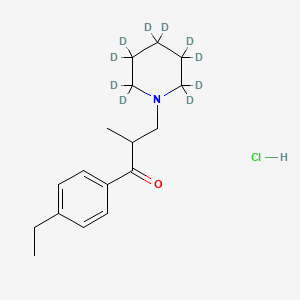 molecular formula C17H26ClNO B12421426 Eperisone-d10hydrochloride 