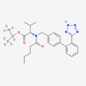 molecular formula C27H35N5O3 B12421450 Valsartan Isopropyl-d7 Ester 