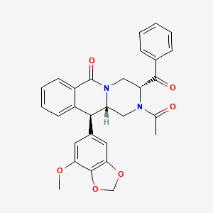 molecular formula C29H26N2O6 B12421458 P-gp inhibitor 2 