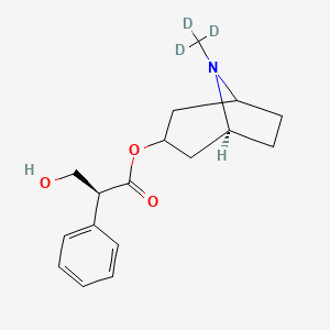 molecular formula C17H23NO3 B12421479 L-Hyoscyamine-d3 