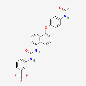 molecular formula C26H20F3N3O3 B12421499 VS 8 