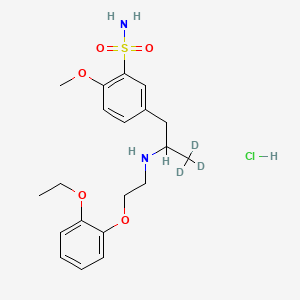 molecular formula C20H29ClN2O5S B12421527 rac Tamsulosin-d3 Hydrochloride 