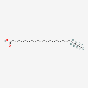 molecular formula C24H48O2 B12421531 Lignoceric acid-d9 