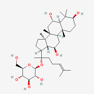 molecular formula C36H62O9 B1242165 panaxoside A progenin CAS No. 53963-43-2