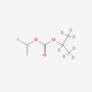 molecular formula C6H11IO3 B12421668 1-Iodoethyl Isopropyl-d7 Carbonate 