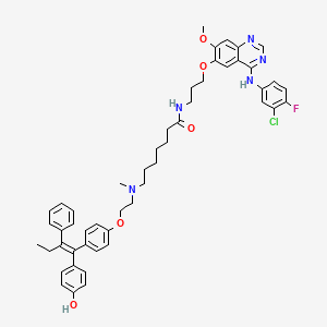 molecular formula C50H55ClFN5O5 B12421681 Egfr-IN-43 