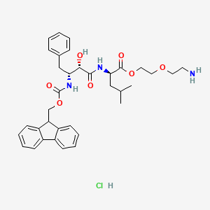 molecular formula C35H44ClN3O7 B12421700 cIAP1 Ligand-Linker Conjugates 11 (Hydrochloride) 