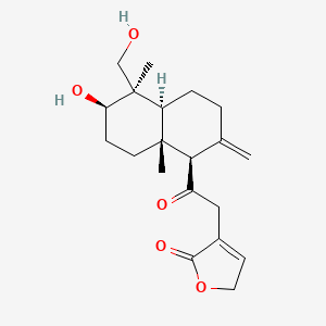 molecular formula C20H28O5 B12421742 14-Deoxy-11-oxoandrographolide 