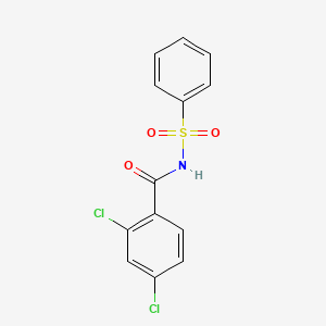 N-[2,4-dichlorobenzoyl]phenylsulfonamide