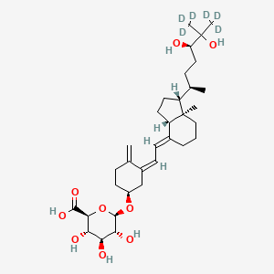 molecular formula C33H52O9 B12421838 Secalciferol 3-Glucuronide-d6 