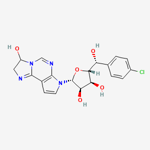 molecular formula C19H19ClN4O5 B12421876 Prmt5-IN-1 