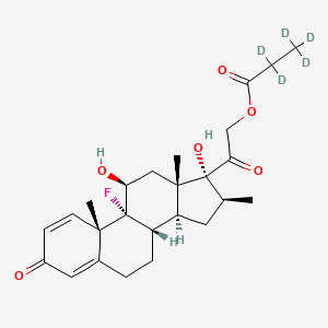 molecular formula C25H33FO6 B12421886 Betamethasone 21-Propionate-d5 