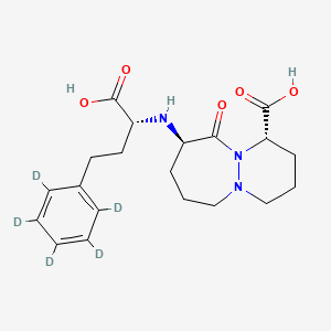 molecular formula C20H27N3O5 B12421895 Cilazaprilat-d5 