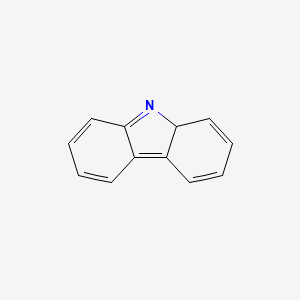 molecular formula C12H9N B1242191 8aH-carbazole 