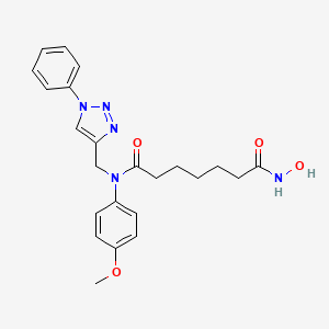 molecular formula C23H27N5O4 B12421910 WW437 