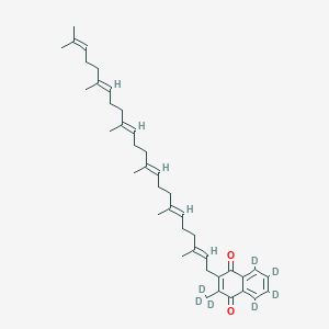 molecular formula C41H56O2 B12421956 Menaquinone 6-d7 