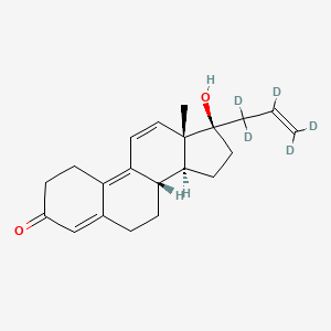 molecular formula C21H26O2 B12421962 Altrenogest-d5 