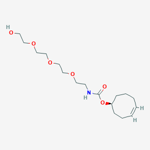 molecular formula C17H31NO6 B12421979 TCO-PEG3-alcohol 