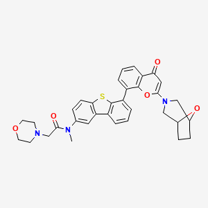 molecular formula C34H33N3O5S B12422013 NU5455 