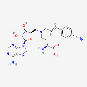molecular formula C24H28N8O5 B12422029 Nnmt-IN-2 
