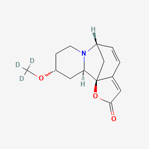 molecular formula C14H17NO3 B12422101 Phyllanthine-d3 