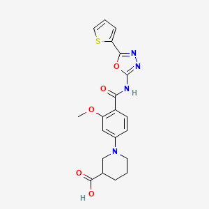 molecular formula C20H20N4O5S B12422130 Mif-IN-3 