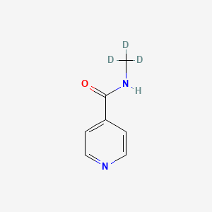 molecular formula C7H8N2O B12422197 N-Methylisonicotinamide-d3 