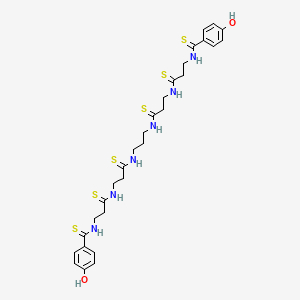 molecular formula C29H38N6O2S6 B12422212 Closthioamide 