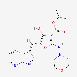molecular formula C20H22N4O5 B12422313 Cdc7-IN-3 