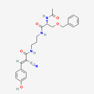 molecular formula C25H28N4O5 B12422412 Aldose reductase-IN-2 