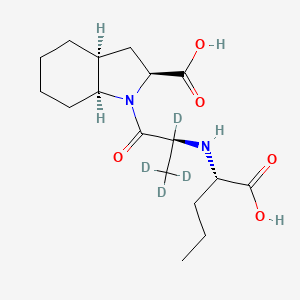 molecular formula C17H28N2O5 B12422437 Perindoprilat-d4 