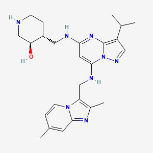 molecular formula C25H34N8O B12422529 Cdk7/12-IN-1 