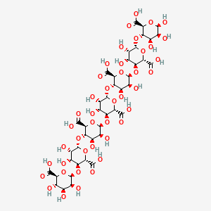 molecular formula C42H58O43 B12422548 D-Heptamannuronic acid 