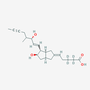 molecular formula C22H32O4 B12422636 Iloprost-d4 