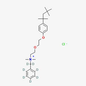 molecular formula C27H42ClNO2 B12422643 Benzethonium-d7 Chloride 