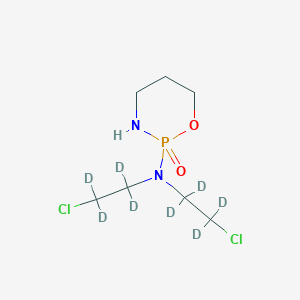 molecular formula C7H15Cl2N2O2P B12422727 Cyclophosphamide-d8 