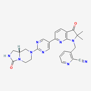 molecular formula C26H25N9O2 B12422808 TNF-alpha-IN-6 