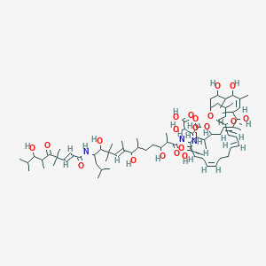 molecular formula C79H131N3O20 B1242281 Poecillastrin A 