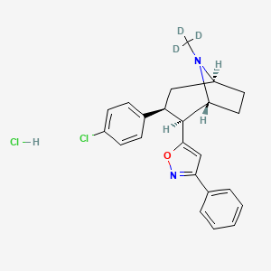 molecular formula C23H24Cl2N2O B12422814 RTI-177-d3 (hydrochloride) 