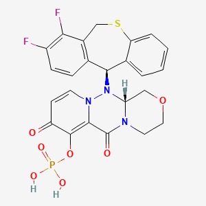 molecular formula C24H20F2N3O7PS B12422829 Cap-dependent endonuclease-IN-17 