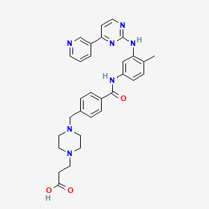 molecular formula C31H33N7O3 B12422871 Imatinib Acid 