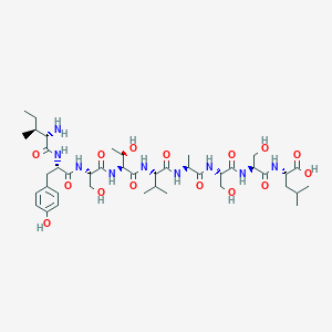 molecular formula C42H69N9O15 B12422881 Influenza HA (518-526) 