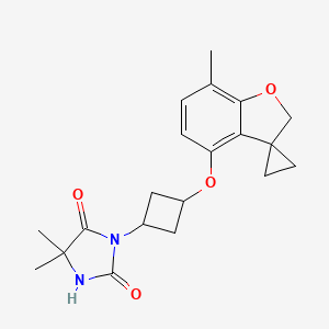 molecular formula C20H24N2O4 B12422913 Kv3 modulator 4 