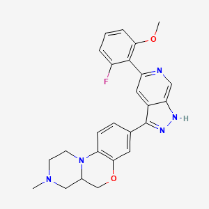 molecular formula C25H24FN5O2 B12422944 Hpk1-IN-13 