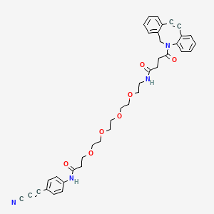 molecular formula C39H40N4O7 B12422951 Apn-peg4-dbco 