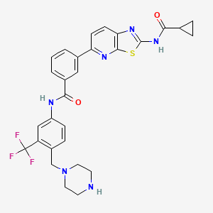 molecular formula C29H27F3N6O2S B12422958 HG-12-6 