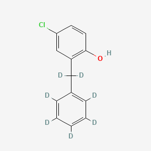 molecular formula C13H11ClO B12422969 Chlorophene-d7 