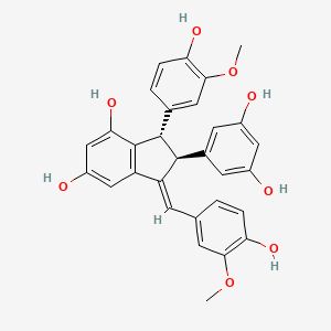 molecular formula C30H26O8 B12422970 Gnetulin 